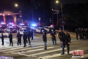 南阳约200名海军陆战队士兵进驻洛杉矶 开始执行警戒守卫任务